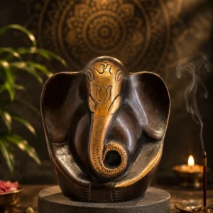 Mini Riddhi Brass Ganesh