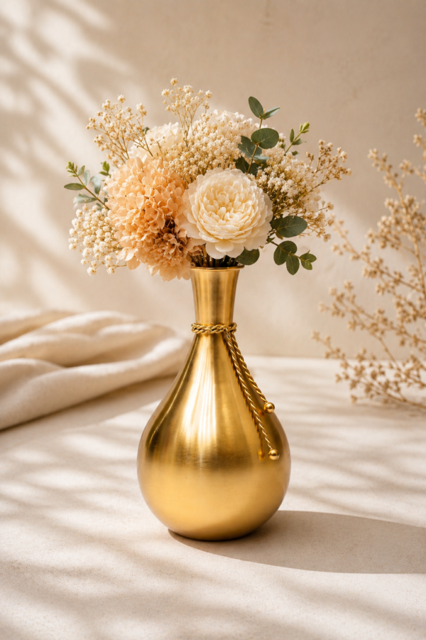 Classic Bahar Metal Vase
