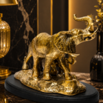 Classic Bandhan Metal Elephant Family