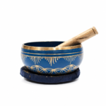 Classic Dhwani Brass Bowl Blue
