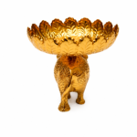 Classic Gajraj Metal Elephant Bowl