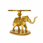 Classic Gajraj Metal Elephant Stand