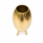 Classic Guldasta Metal Vase 10in