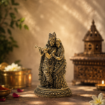 Classic Jugal Brass Radha Krishna