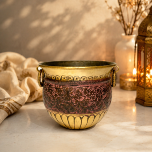 Classic Lalima Brass Planter II