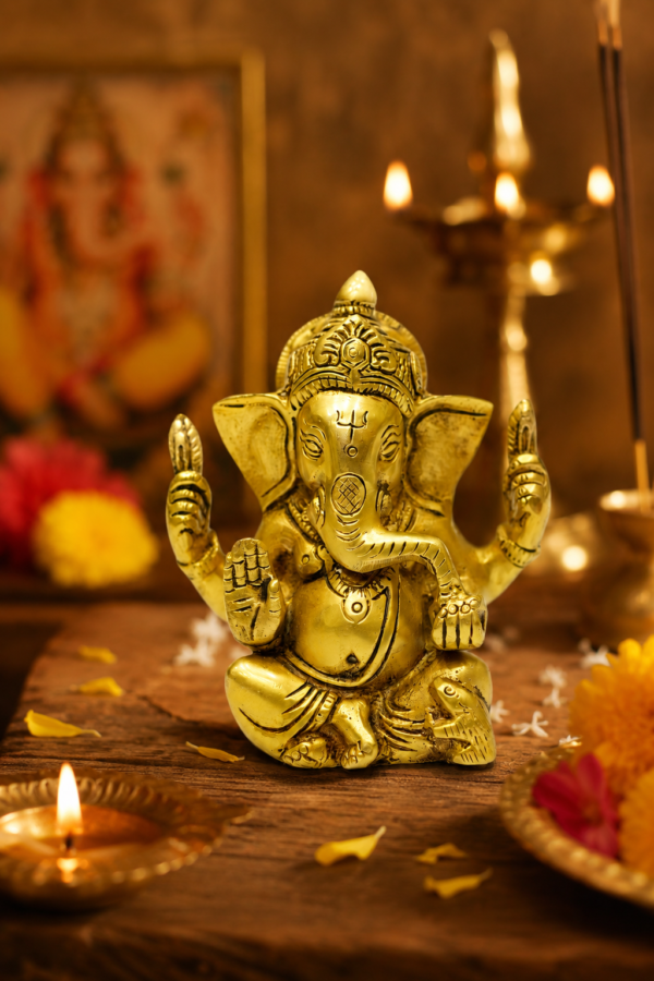 Classic Mangal Brass Ganesh