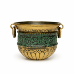 Classic Prakriti Brass Planter