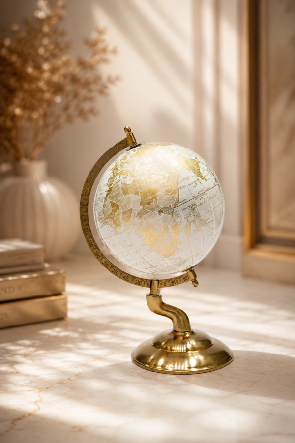 Classic Safar Metal Globe