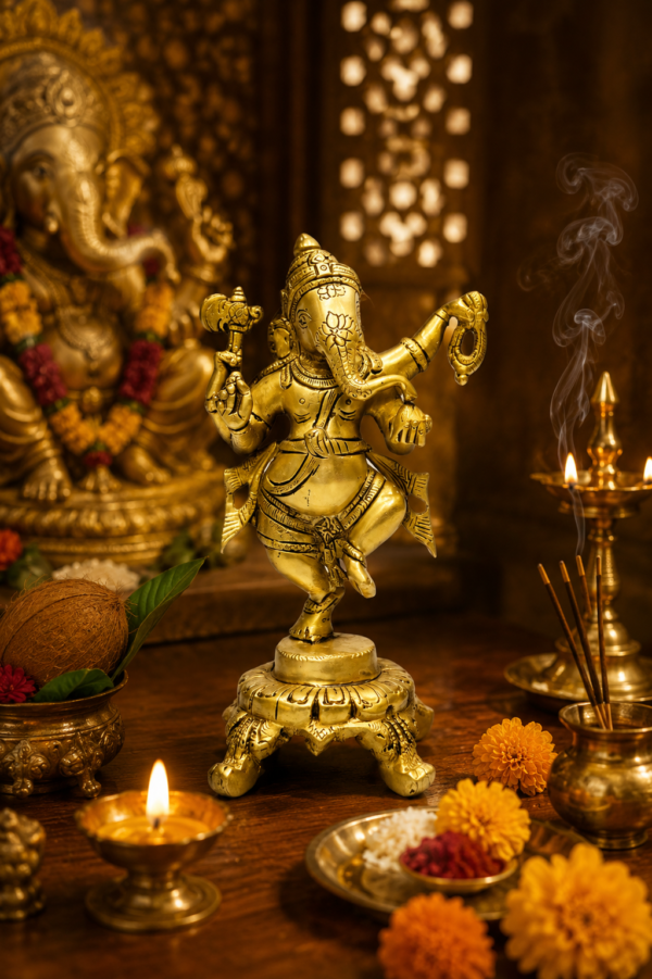 Classic Shubh Brass Ganesh