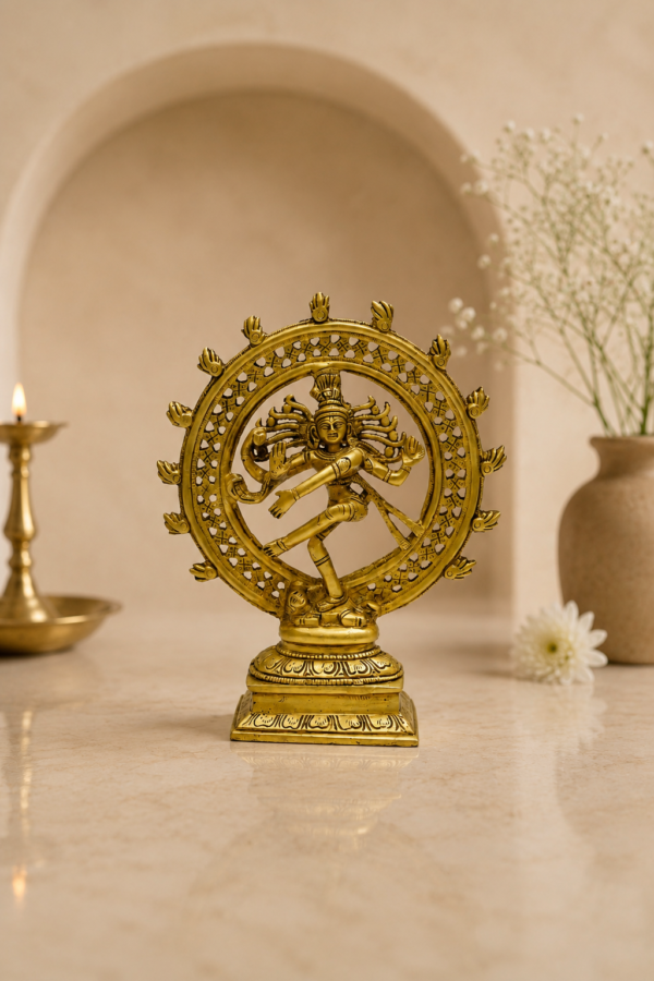 Classic Tandav Brass Natraj