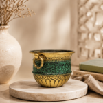 Classic Upvan Brass Planter