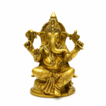 Classic Vighnaharta Brass Ganesh