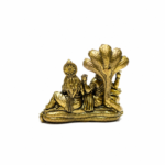 Classic Vishnu Laxmi Brass Idol