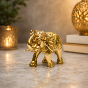 Grand Dhairya Metal Elephant