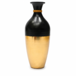 Grand Guldasta Metal Vase 13in