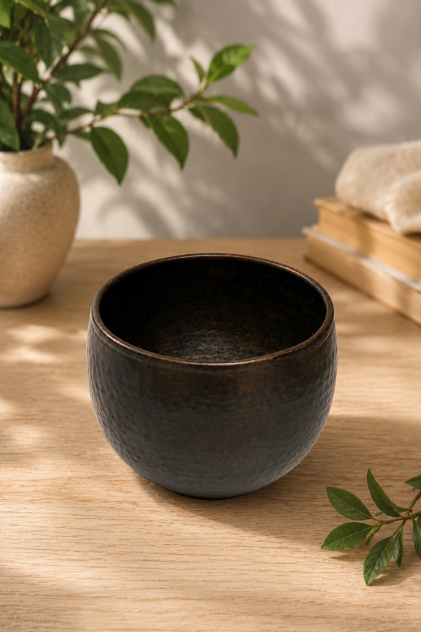 Grand Kamyak Brass Planter
