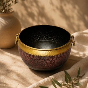 Grand Lalima Brass Planter II