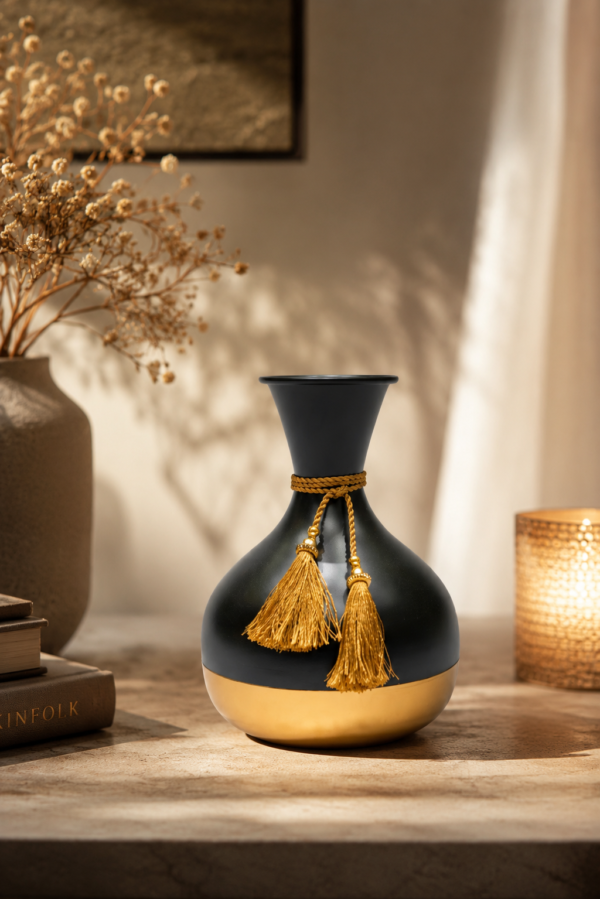 Grand Shobha Metal Vase