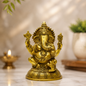 Grand Siddhi Brass Ganesh