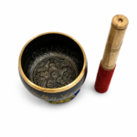 Mini Dhwani Brass Bowl Black
