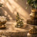 Mini Gaja Brass Elephant Duo