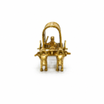 Mini Heritage Brass Ox Cart