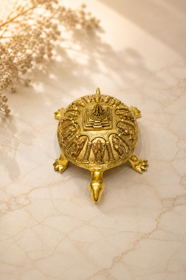 Mini Kalyan Brass Tortoise