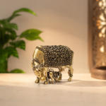Mini Vatsalya Brass Kamdhenu