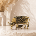 Mini Vatsalya Brass Kamdhenu