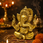 Mini Vinayaka Brass Ganesh